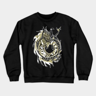 Chinese Gold Dragon Crewneck Sweatshirt